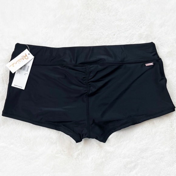NWT Raisins Surf Shorts Swim Bikini Bottoms in Black - Picture 6 of 7